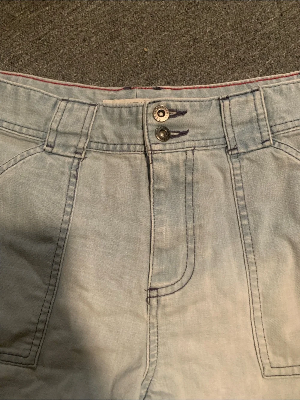 Tommy Hilfiger Light Blue Denim Shorts
